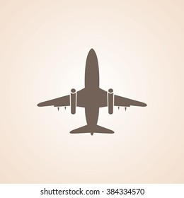 Very Useful Icon of Airplane for Web & Mobile. Eps-10.