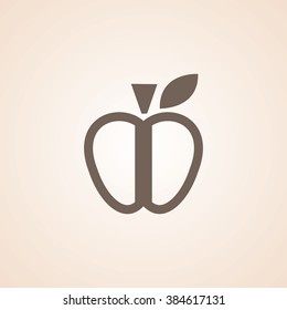 Very Useful Icon of Apple for Web & Mobile. Eps-10.