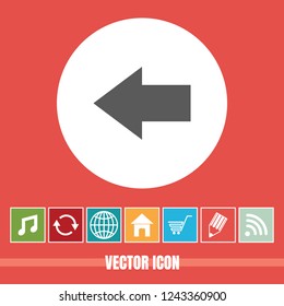 Very Useful Icon Of Arrow With Bonus Icon. Very Useful For Software, Mobile App & Web.