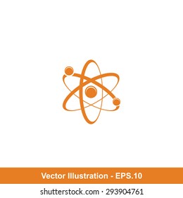 Very Useful Icon Of Atom. Eps-10.