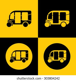 Very Useful Icon Of Auto. Eps-10