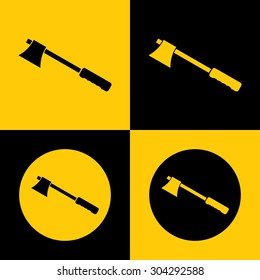 Very Useful Icon Of Axe. Eps-10.
