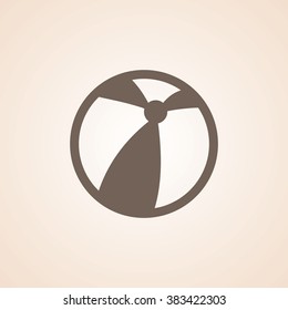 Very Useful Icon of Beach Ball for Web & Mobile. Eps-10.