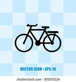 Very Useful Icon Of Bicycle. Eps-10.