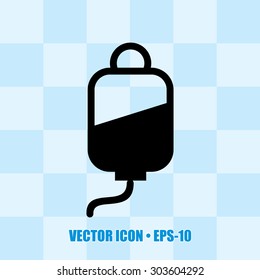 Very Useful Icon Of Blood Unit. Eps-10.