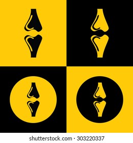Very Useful Icon Of Bone. Eps-10.