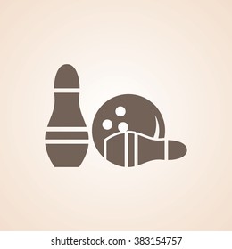 Very Useful Icon of Bowling for Web & Mobile. Eps-10.
