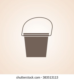 Very Useful Icon of Bucket for Web & Mobile. Eps-10.