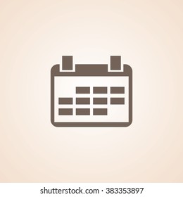 Very Useful Icon of Calendar for Web & Mobile. Eps-10.