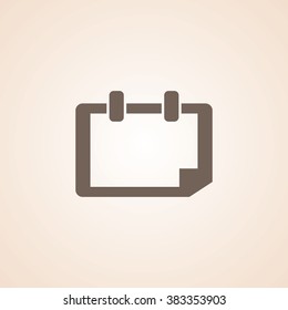 Very Useful Icon of Calendar for Web & Mobile. Eps-10.