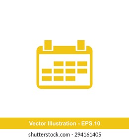Very Useful Icon Of Calender. Eps-10.