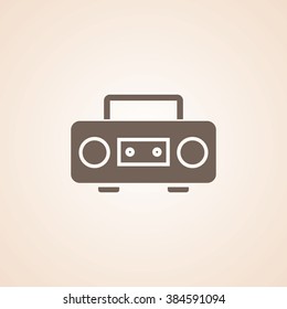 Very Useful Icon of Cassette Player for Web & Mobile. Eps-10.