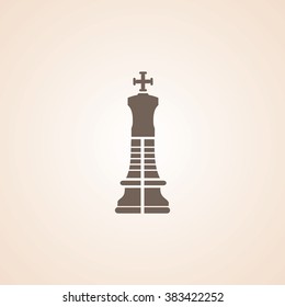 Very Useful Icon of Chess king for Web & Mobile. Eps-10.