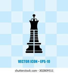Very Useful Icon Of Chess Queen. Eps-10.