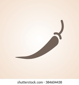 Very Useful Icon of Chilly Pepper for Web & Mobile. Eps-10.
