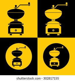 Very Useful Icon Of Coffee Machine. Eps-10.
