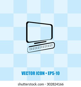 Very Useful Icon Of Computer. Eps-10.