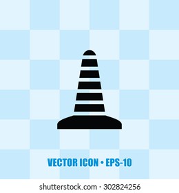 Very Useful Icon Of Construction Cone. Eps-10.