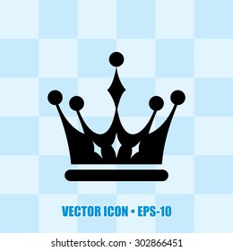 Very Useful Icon Of Crown. Eps-10.