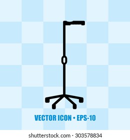 Very Useful Icon Of Crutches. Eps-10.