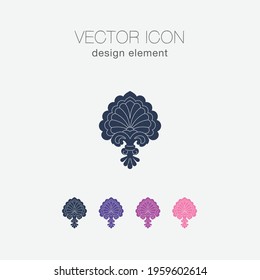Very Useful Icon of Design Element - ornament, flower, icon, flower 
