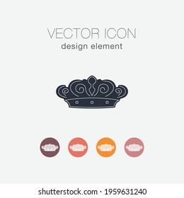 Very Useful Icon of Design Element -  king icon.