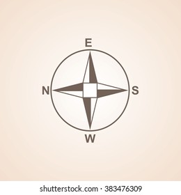 Very Useful Icon of Direction Compass for Web & Mobile. Eps-10.