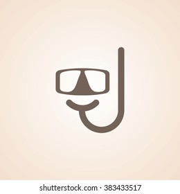 Very Useful Icon of Diving Mask for Web & Mobile. Eps-10.