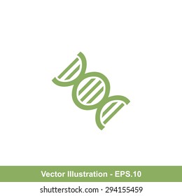 Very Useful Icon Of DNA. Eps-10.