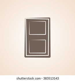 Very Useful Icon of Door for Web & Mobile. Eps-10.