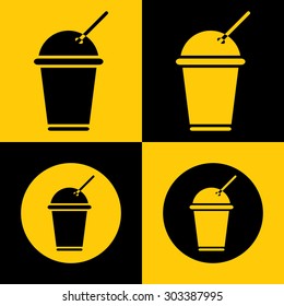 Very Useful Icon Of Drink Cup. Eps-10.
