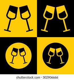 Very Useful Icon Of Drink Glass. Eps-10.