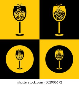 Very Useful Icon Of Drink Glass. Eps-10.