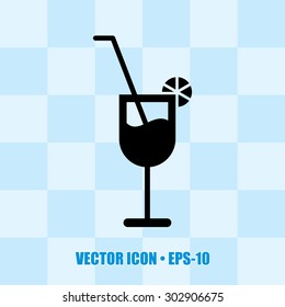Very Useful Icon Of Drink Glass. Eps-10.