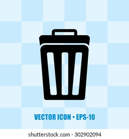 Very Useful Icon Of Dustbin-Recycle Bin. Eps-10.