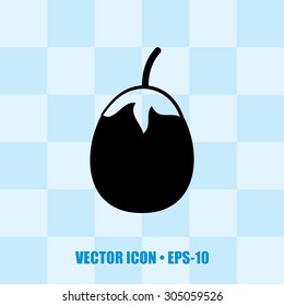Very Useful Icon Of Eggplant. Eps-10.