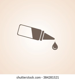 Very Useful Icon of Eye Or Ear Drop for Web & Mobile. Eps-10.