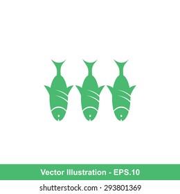 Very Useful Icon Of Fish. Eps-10.