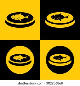 Very Useful Icon Of Fish. Eps-10.
