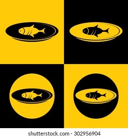 Very Useful Icon Of Fish. Eps-10.