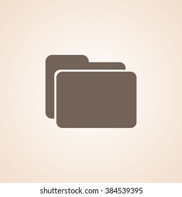 Very Useful Icon of Folder for Web & Mobile. Eps-10.