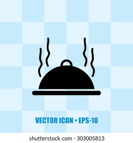 Very Useful Icon Of Food Cover. Eps-10.