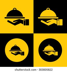 Very Useful Icon Of Food Service. Eps-10.