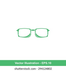 Very Useful Icon Of Glasses. Eps-10.