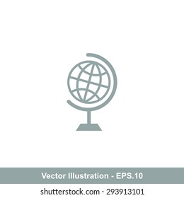 Very Useful Icon Of Globe. Eps-10.