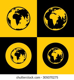 Very Useful Icon Of Globe. Eps-10.
