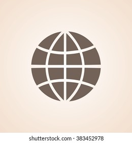 Very Useful Icon of Globe for Web & Mobile. Eps-10.