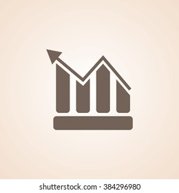 Very Useful Icon of Graph for Web & Mobile. Eps-10.