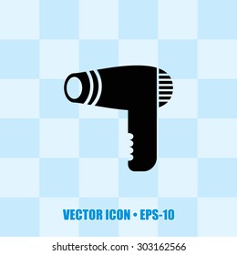 Very Useful Icon Of Hair Dryer. Eps-10.