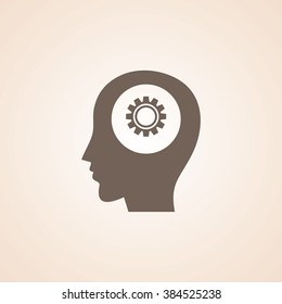 Very Useful Icon of Head for Web & Mobile. Eps-10.